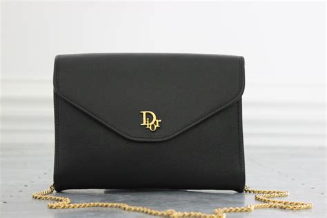 dior clutch with hand strap|vintage dior clutch.